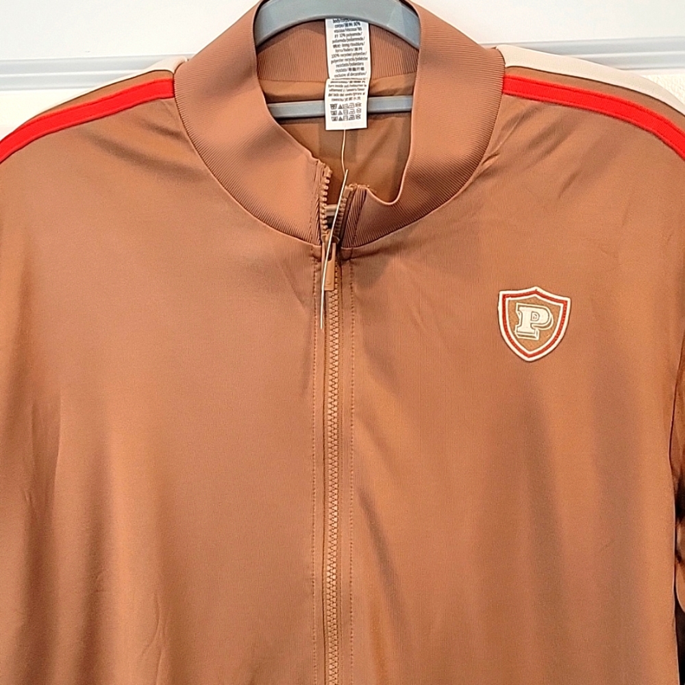 Victoria's Secret Track Star Full Zip Jacket Brown XL NWT - Picture 5 of 10